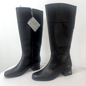 Blondo Canada Aqua Protect Black Leather Boots NEW Size 8 Narrow